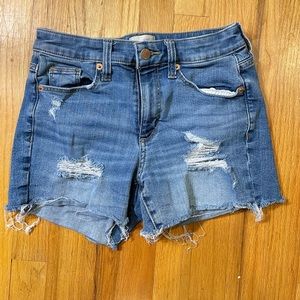 Universal Thread Women’s High Rise Midi Destressed